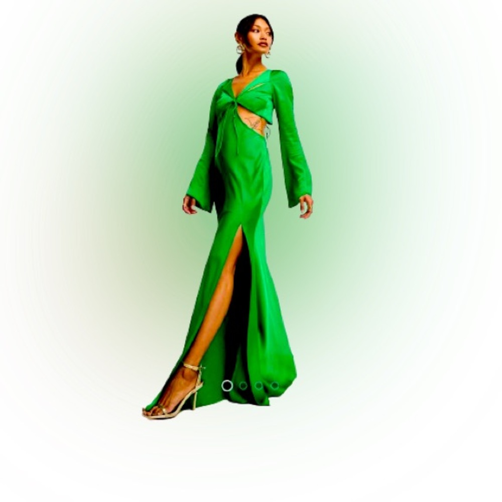 ASOS Green Maxi Dress